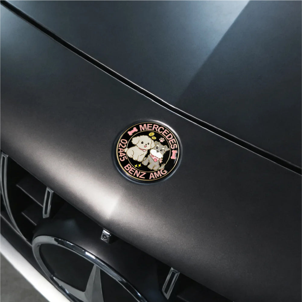 Mercedes-AMG "Dynamic Duo" Black Edition Badge